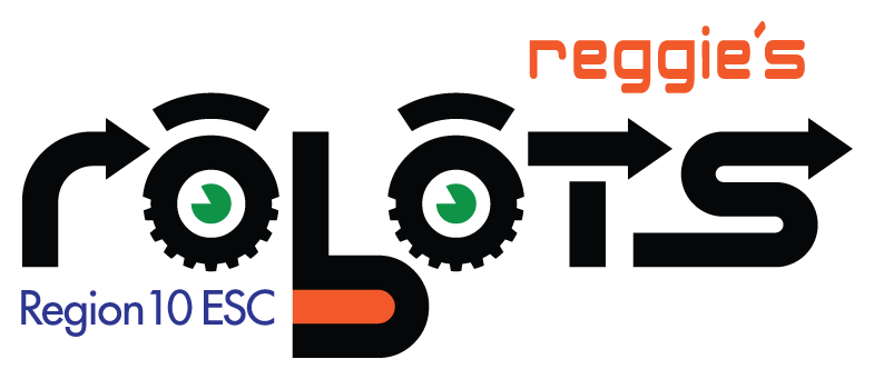 Reggie's robots logo
